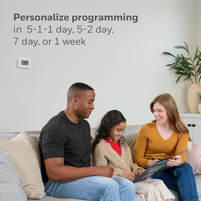 Honeywell Home Focus PRO S200 Smart WiFi Thermostat, Conventional/Heat Pump - Image 7