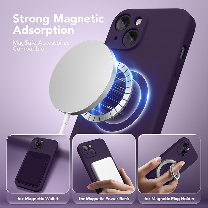 Magnetic for iPhone 15 Plus Case, Compatible - Image 2
