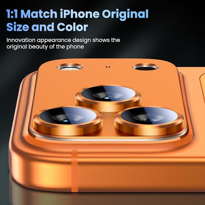 Uyiton Compatible with iPhone 17 Pro Camera Lens Protector - Image 6
