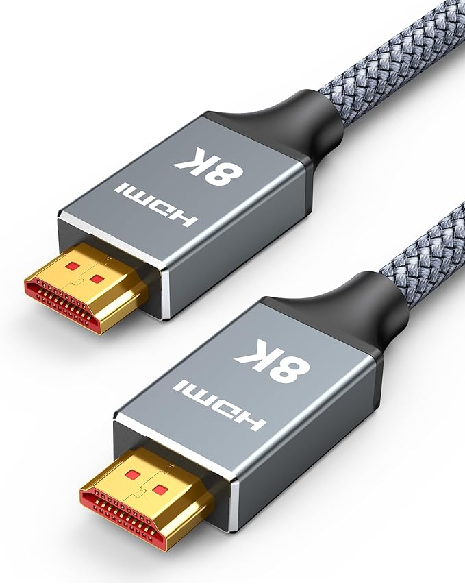 Capshi 30ft 8K 4K@120Hz HDMI Cable 2.1, 48Gbps High Speed Cord by Capshi