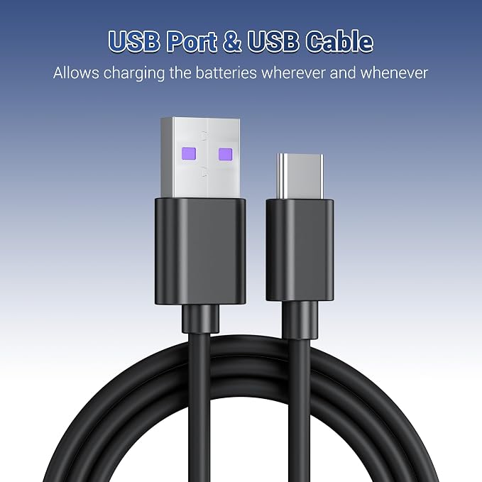 JJC NB-13L Battery Charger USB Triple Slot - Image 3