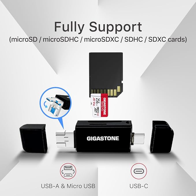 【5-Years Data Recovery】 GIGASTONE 1TB SD Card - Image 2