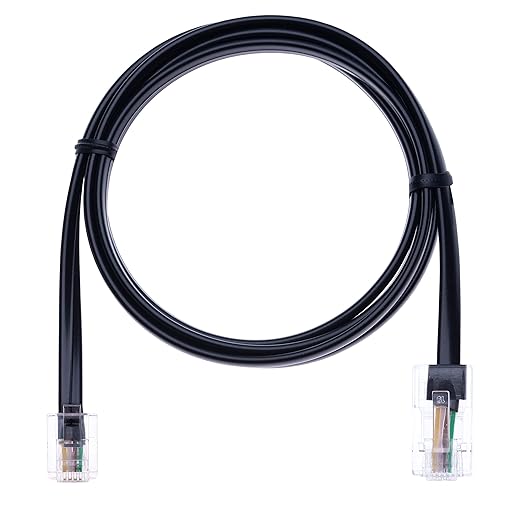 5m RJ11 to RJ45 Cable Ethernet Modem Data Telephone ASDL Patch Lead Broadband - Image 4