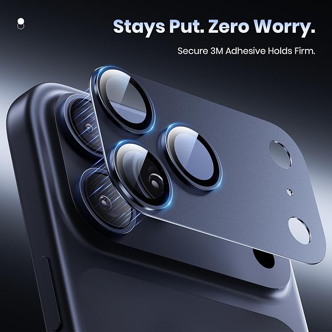 Hoerrye for iPhone 17 Pro Max Camera Lens Protector - Image 5