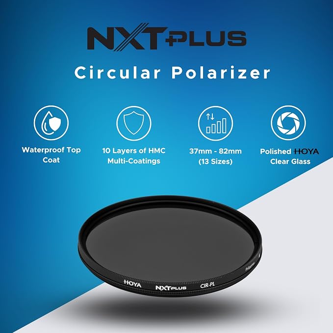 Hoya NXT Plus 82mm Polarizing Filter — Circular Polarizer - Image 2