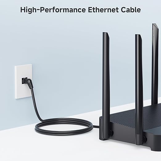 Cable Matters 10Gbps Rotatable Cat 6 Ethernet Cable - 15ft - Image 6