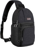 MOSISO Camera Sling Bag, DSLR/SLR/Mirrorless Camera Case Shockproof Photography by MOSISO