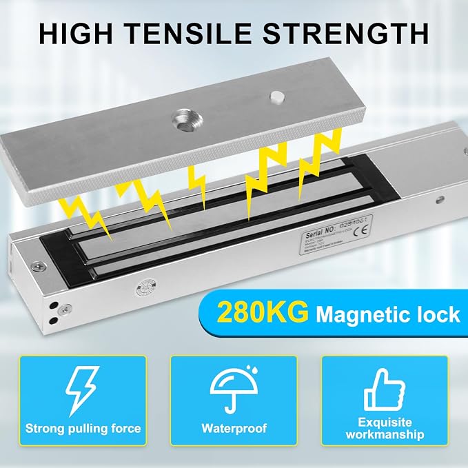 Complete Biometric Fingerprint Security Access Control System Kit, RFID T9 - Image 5