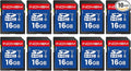 INDMEM SD Card 16GB, High-Speed Secure Digital Cards by READYXIO