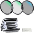 NEEWER 37mm UV/CPL/ND Lens Filter Kit by Neewer
