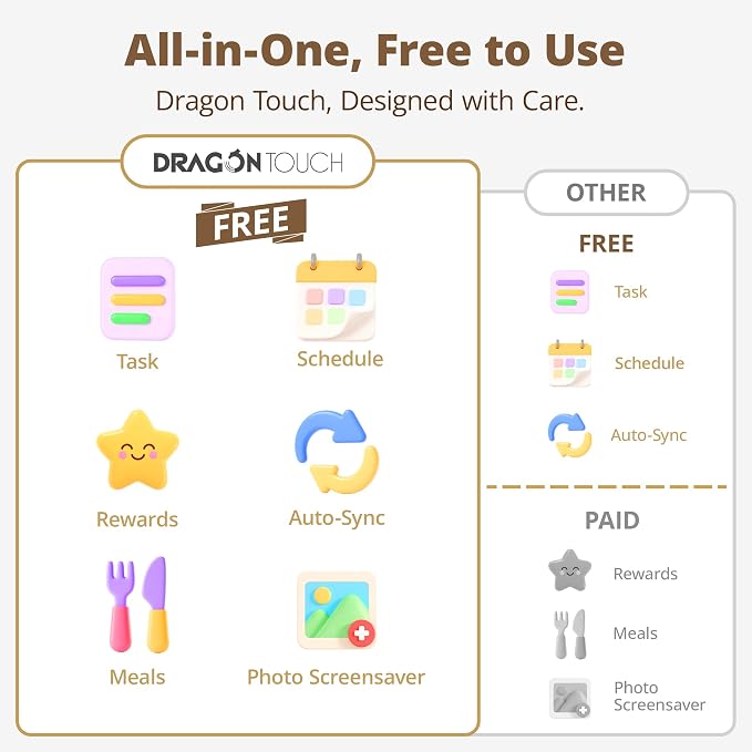 Digital Touchscreen Calendar 10.1 Inch – Interactive Electronic Calendar & - Image 2