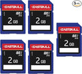EASTBULL 5-Pack of SD Card 2GB Class 6 SD Card U1 V30 SDHC Memory Card 5-Pack by EASTBULL