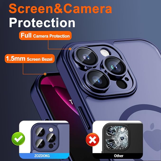 for iPhone 16 Pro Case with Privacy Screen Protector and Camera Protection - Image 6
