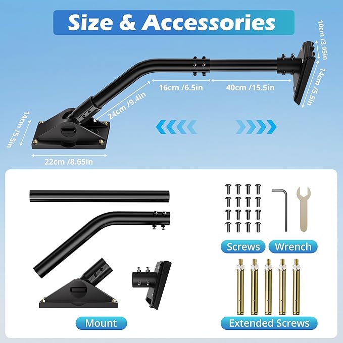 UBeesize Starlink Mount Gen 3, Starlink Pole Mounts - Image 5