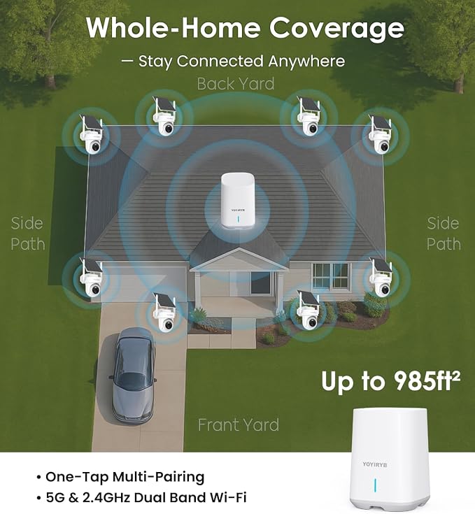 Add-On Security Camera for Base Station System, Expansion Camera Only, Requires - Image 3