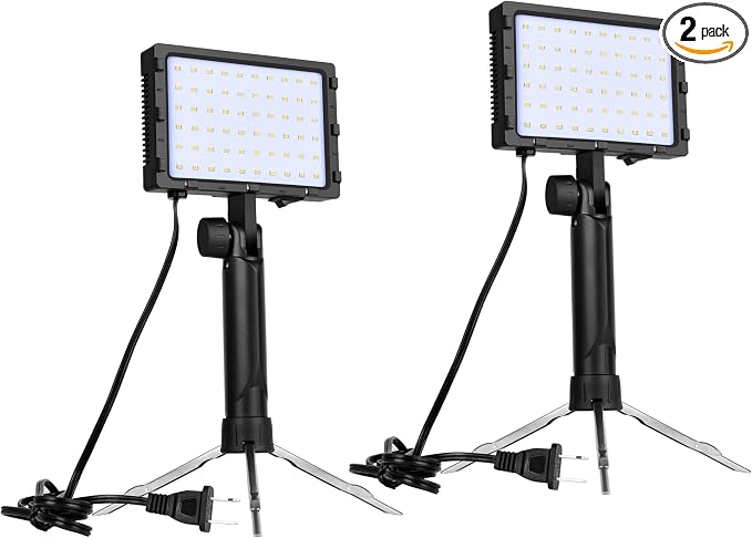 EMART 60 LED Continuous Portable Photography Lighting Kit by EMART