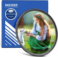NEEWER 72mm Black Diffusion 1/8 Filter by Neewer