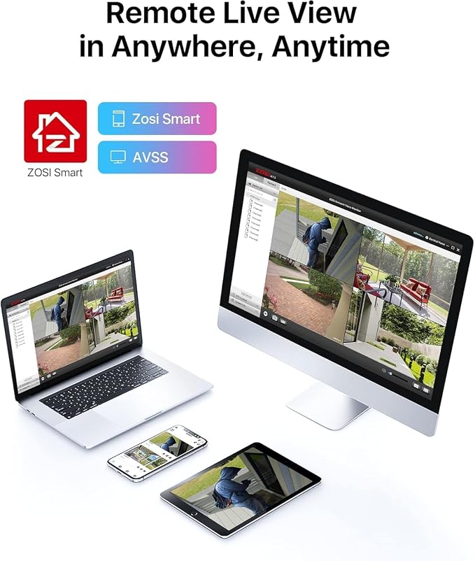 ZOSI 8CH 5MP Lite Security Camera System - Image 6