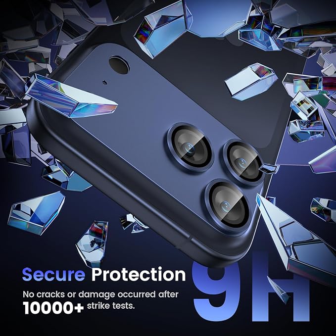 Tensea for iPhone 17 Pro Camera Lens Protector, Metal Aluminum Alloy Tempered - Image 5