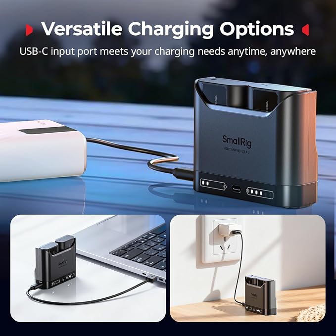 SMALLRIG DMW-BLK22 Battery Charger - Image 6