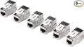 TRENDnet Shielded Cat6A RJ45 Keystone Jack 6-Pack Bundle, Use by TRENDnet