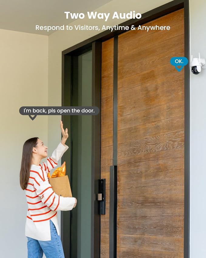 ieGeek Security Cameras Wireless Outdoor, 2K Solar WiFi Camera - Image 7