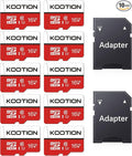 KOOTION 10 Pack 16GB Micro SD Card Class-10 Micro SDHC Card 16 gb UHS-I High by KOOTION