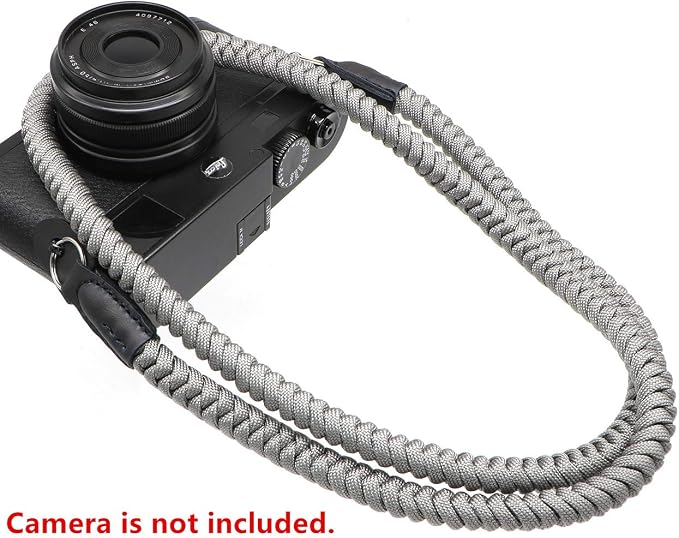 Paracord Woven Camera Neck Shoulder Strap Belt Hand Compatible - Image 5
