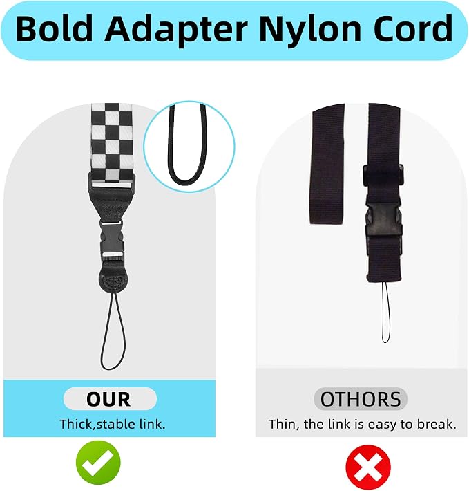 Adjustable iPad Strap:Comfortable Nylon Neck Strap Lanyard - Image 3