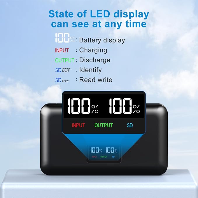 NP-W235 Camera Battery Multifunctional Charger Set Compatible - Image 4