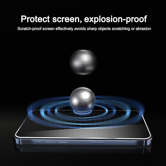 Ailun 3 Pack Screen Protector for iPhone 15 Plus + 3 Pack Camera Lens Protector - Image 6