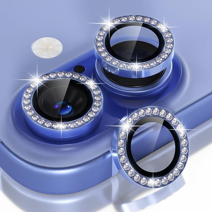Choiche Compatible for iPhone 16 /iPhone 16 Plus Camera Lens Protector Bling by Choiche