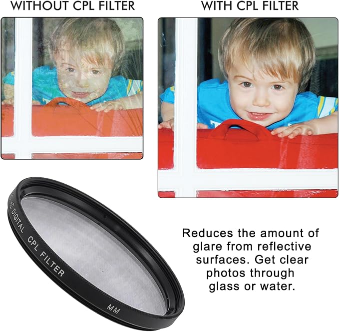 58MM Lens Filter Kit Bundle Pro - Image 5
