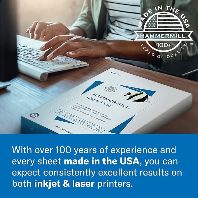 Hammermill Printer Paper, 20 lb Copy Paper, 8.5 x 11-3 Ream - Image 7