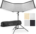 K&F CONCEPT Curved Reflector, Quick-Open Clamshell Light Reflector by KFCONCEPT