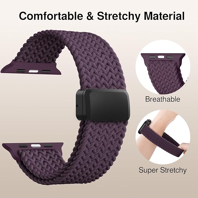 Braided Stretchy Band Compatible - Image 3