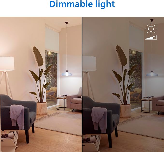 PHILIPS Smart LED Full Color Light Bulb 4-Pack, A19 60W 800LM E26 Indoor - Image 11