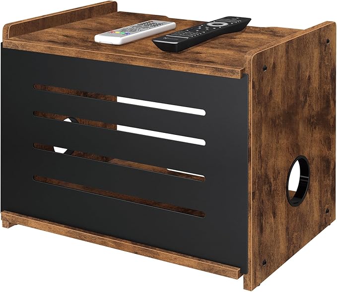 Homode Router Shelf, Wood Wifi Box Hider, Projector Shelf Stand, Router Modem by Homode