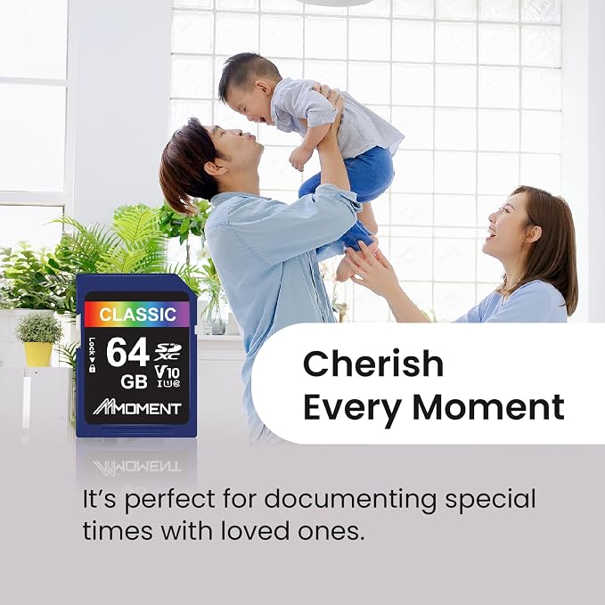 MMOMENT 64GB Full-Size SD, SDXC Card Compatible - Image 4
