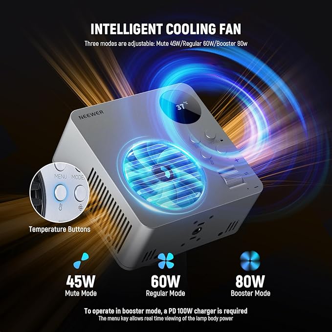 NEEWER HB80C RGBWW LED Video Light - Image 5