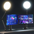 UBeesize 10" Key Light for Streaming, Desk Ring Light by UBeesize