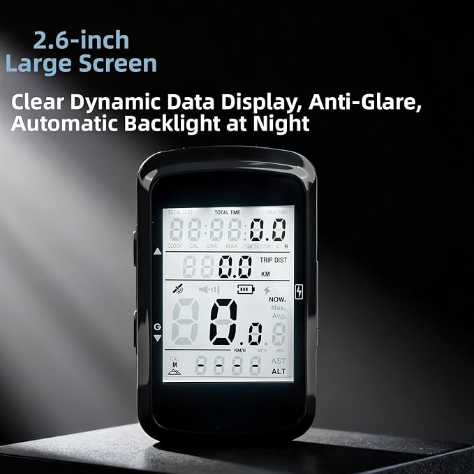 Bike Computer GPS Bicycle Speedometer Odometer - Image 6