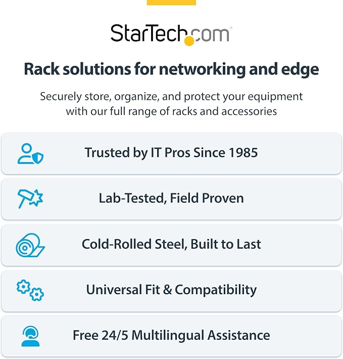 StarTech.com 4U Wall Mount Network Rack - Image 8