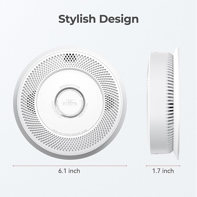 SITERLINK Hardwired Smoke and Carbon Monoxide Detector - Image 8