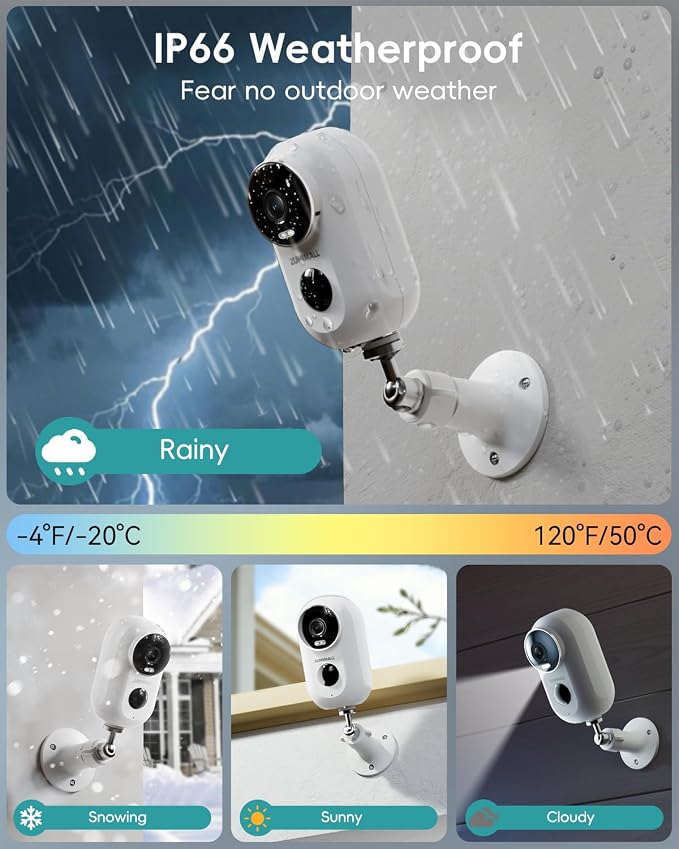 ZUMIMALL Security Cameras Wireless Outdoor - Image 4