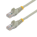 StarTech.com Cat5e Ethernet Cable - 1 ft - Gray- Patch Cable - Snagless Cat5e by StarTech