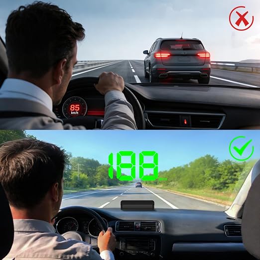 Heads up Display for Cars, Car HUD, Head up Display for Car, Digital GPS HUD - Image 4
