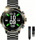 SOUYIE Men's Smart Watch with Bluetooth Call, 1.43" AMOLED Round Dial, Luxury by SOUYIE