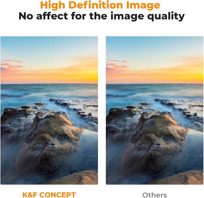 K&F CONCEPT 72mm Magnetic CPL+ND8+ND64+Magnetic Basic Ring+Lens Cap Camera Lens - Image 6