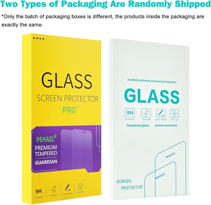 PEHAEL 2+2 Pack for iPhone 15 Pro Privacy Screen Protector - Image 9